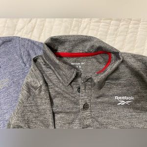 2 Boys size 7/8 Reebok polos